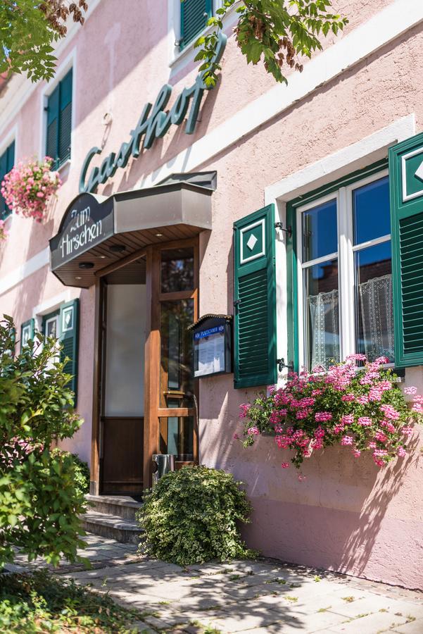 Gasthof Zum Hirschen Burgau Exterior foto