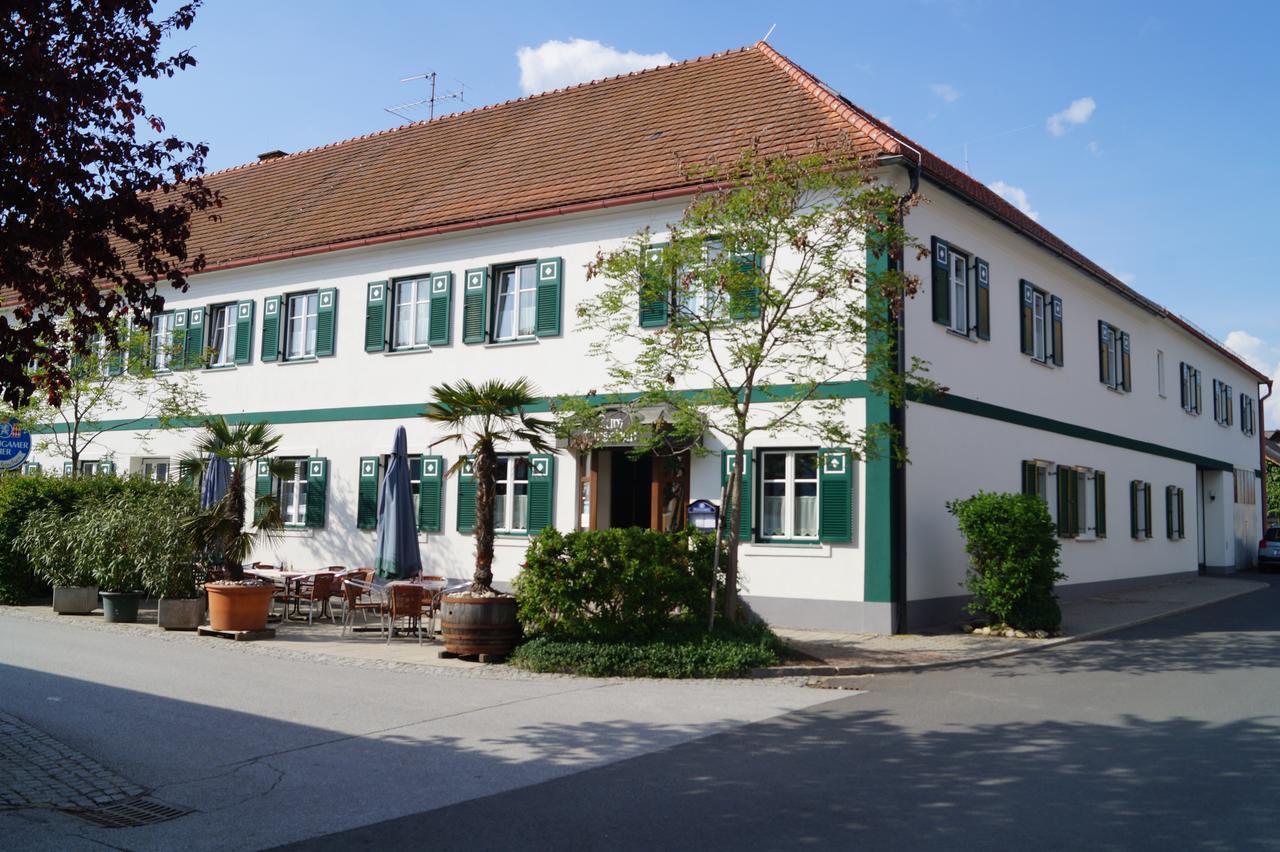 Gasthof Zum Hirschen Burgau Exterior foto